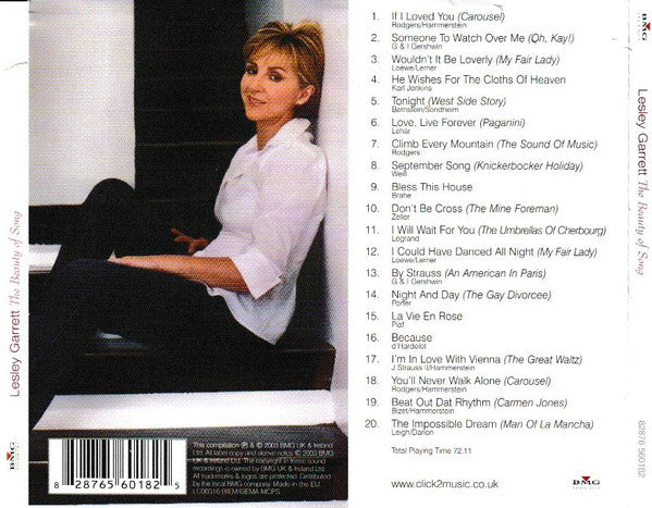 Lesley Garrett : The Beauty Of Song (CD, Comp)