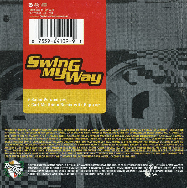 K.P. & Envyi : Swing My Way (CD, Single)