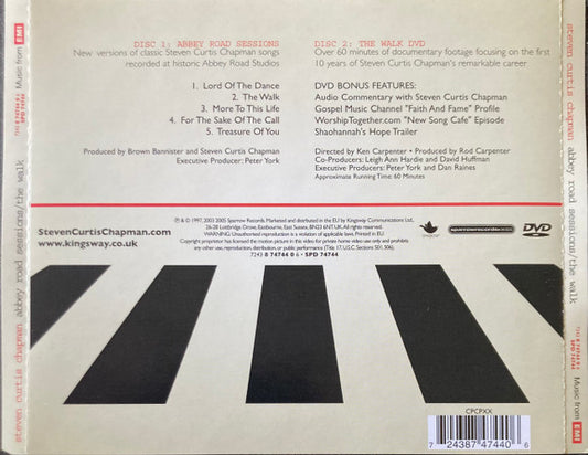 Steven Curtis Chapman : Abbey Road Sessions / The Walk (CD, EP + DVD-V)