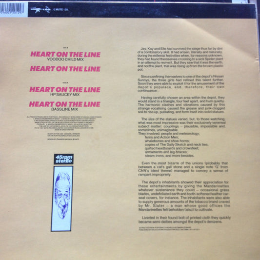 Fortran 5 : Heart On The Line (12", Single)