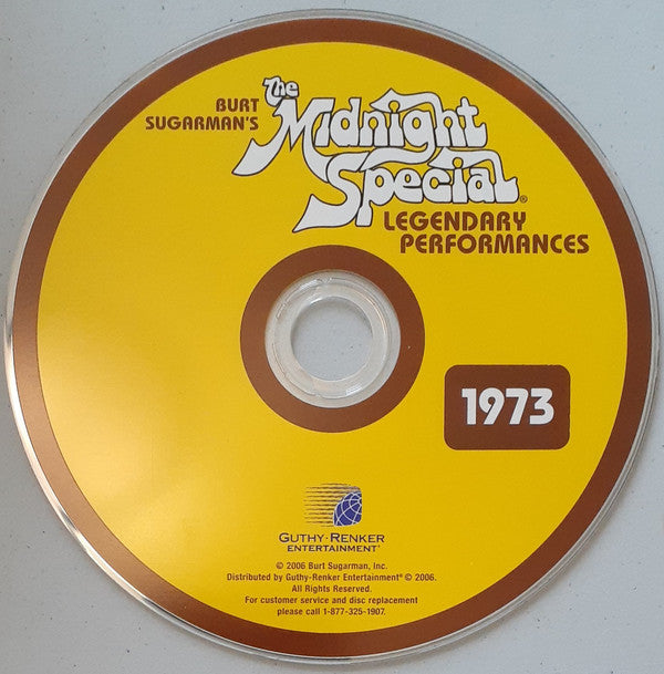 Various : Burt Sugarman's The Midnight Special: 1973 (DVD-V, RM, NTSC, Dol)