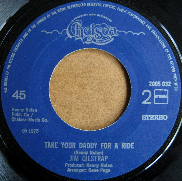 Jim Gilstrap : House Of Strangers (7", Single)