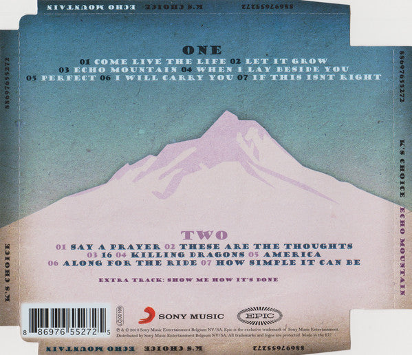 K's Choice : Echo Mountain (2xCD, Album, Sup)