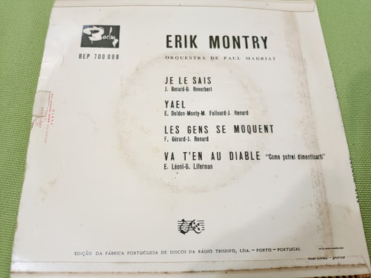 Erik Montry : Je Lê Sais EP (7", EP)