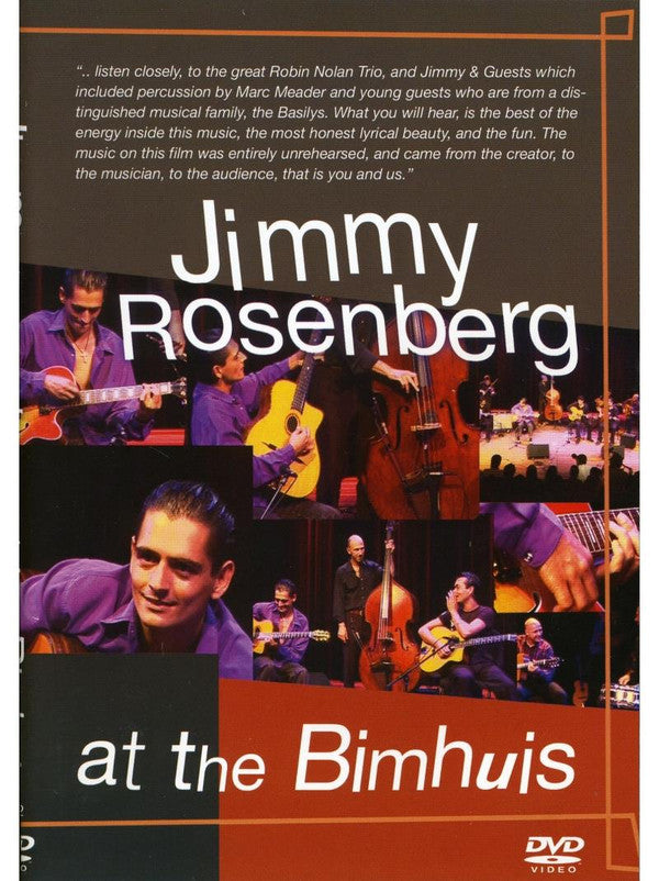 Jimmy Rosenberg : At The Bimhuis (DVD-V, PAL)