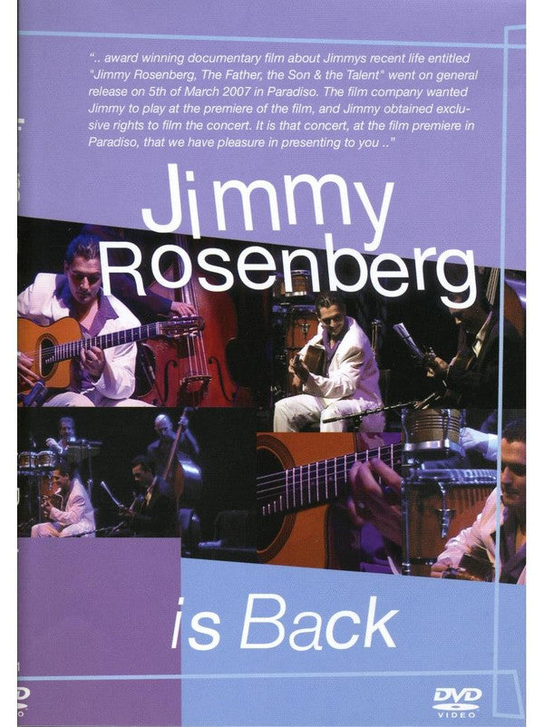 Jimmy Rosenberg : Is Back (DVD-V)