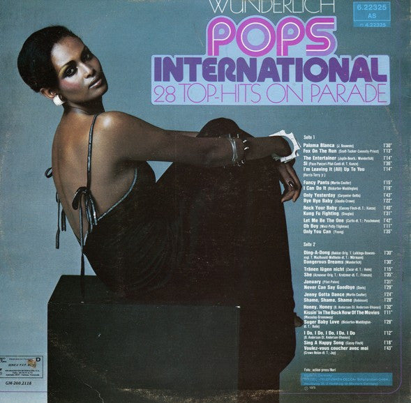 Klaus Wunderlich : Wunderlich Pops International (28 Top-Hits On Parade) (LP, Album)