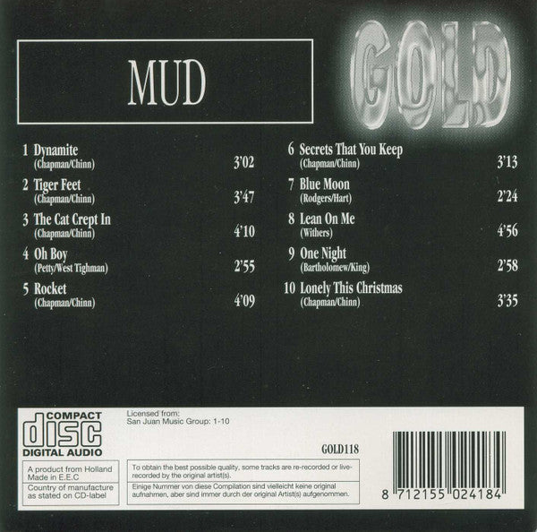 Mud : Gold (CD, Comp)
