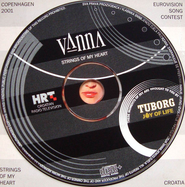 Vanna (2) : Strings Of My Heart (CD, Enh, Promo)