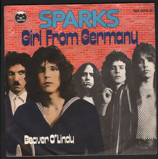 Sparks : Girl From Germany (7", Single)