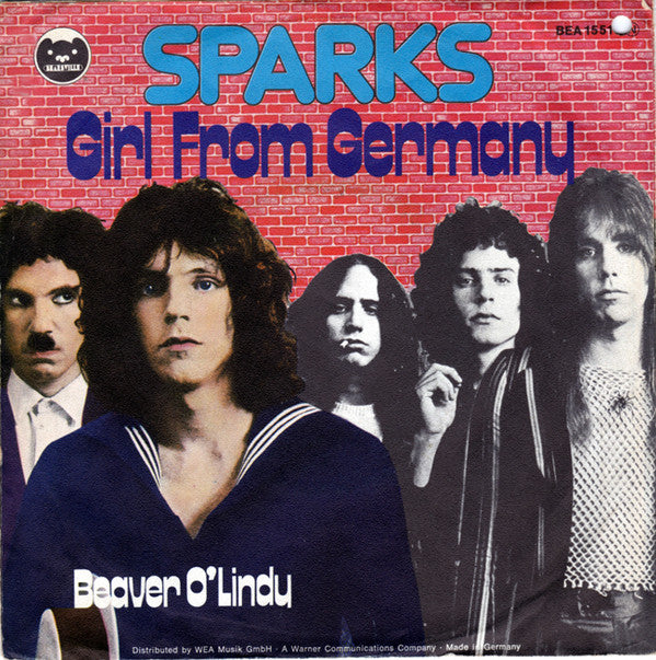 Sparks : Girl From Germany (7", Single)
