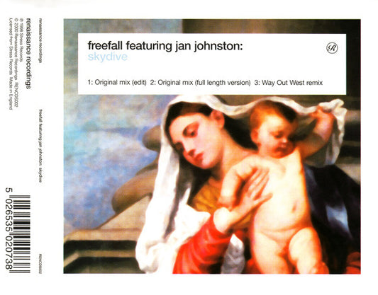 Freefall Featuring Jan Johnston : Skydive (CD, Single)