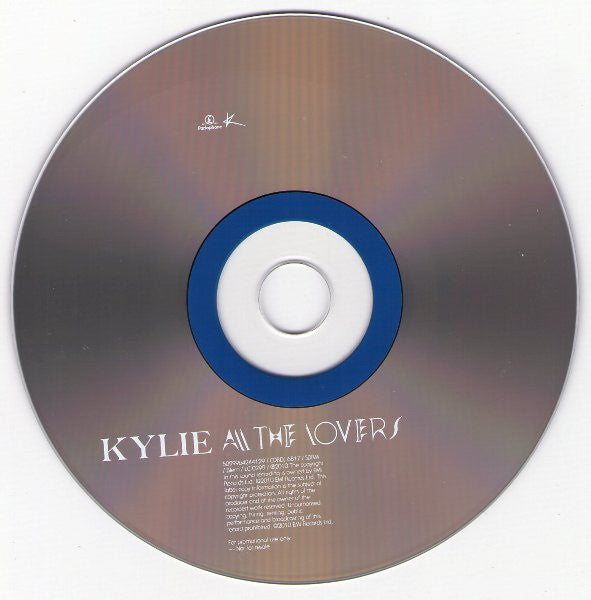 Kylie Minogue : All The Lovers (CD, Single, Promo)