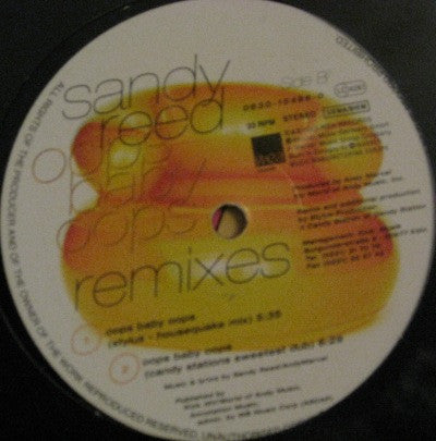 Sandy Reed : Oops Baby Oops (Remixes) (12")