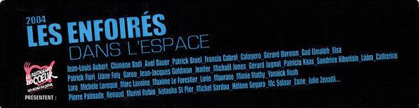 Les Enfoirés : 2004 - Les Enfoirés Dans L'Espace (2xCD, Album)