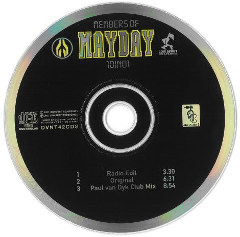 Members Of Mayday : 10 In 01 (CD, Maxi)