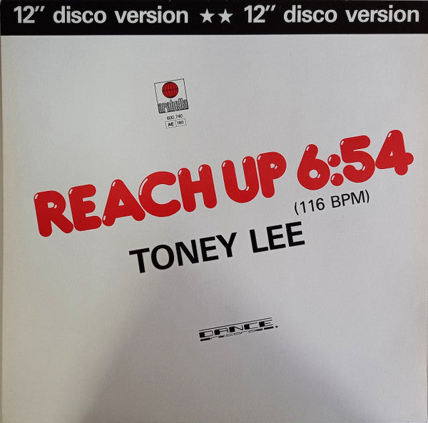 Toney Lee : Reach Up (12")