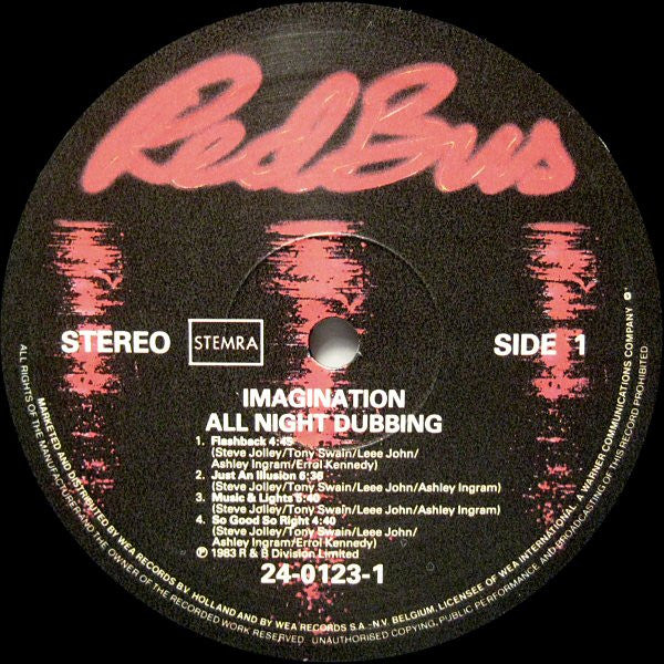 Imagination : Night Dubbing (LP, Album)