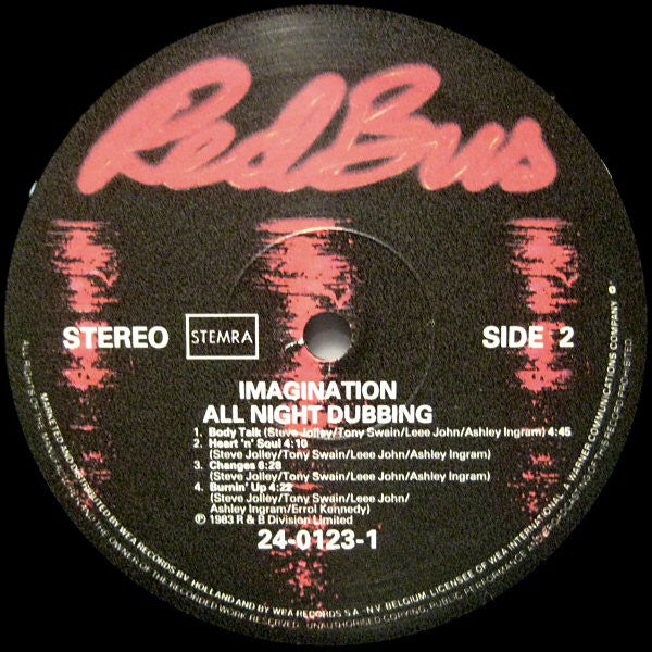 Imagination : Night Dubbing (LP, Album)