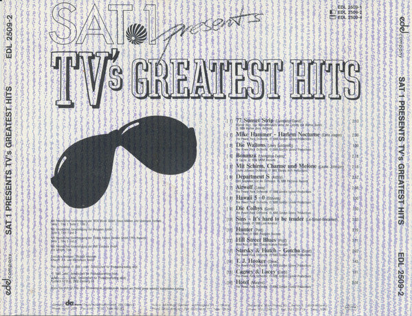 Various : SAT.1 Presents TV's Greatest Hits (CD, Comp)
