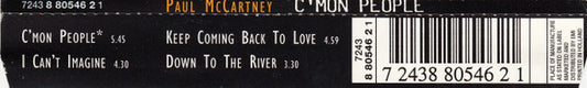 Paul McCartney : C'mon People (CD, Single)