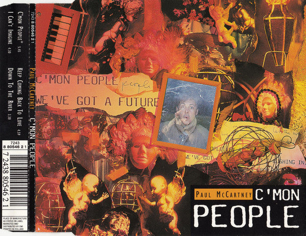 Paul McCartney : C'mon People (CD, Single)
