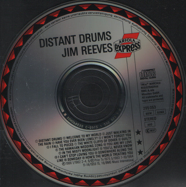 Jim Reeves : Distant Drums (CD, Comp)