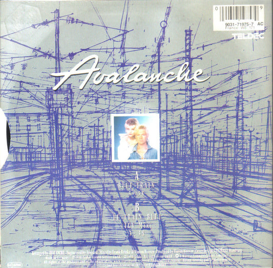 Avalanche (8) : Blue Train (7", Single)
