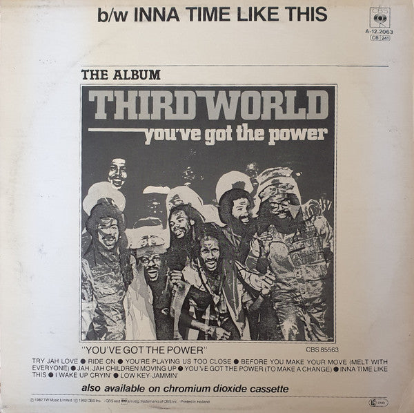 Third World : Try Jah Love (12", Maxi)