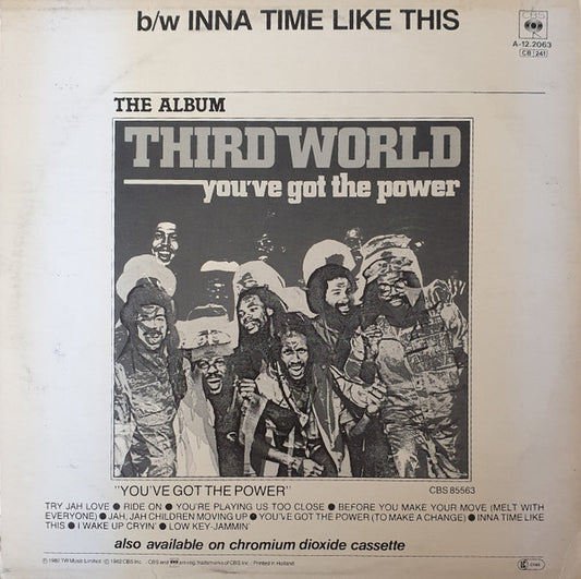 Third World : Try Jah Love (12", Maxi)