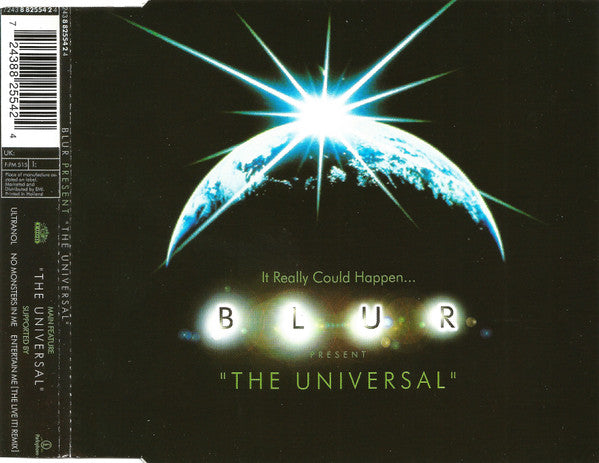 Blur : The Universal (CD, Single)