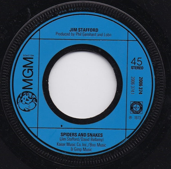Jim Stafford : Spiders & Snakes (7")