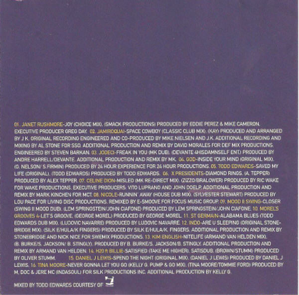 Todd Edwards : Locked On. Inside The Mix (CD, Mixed)