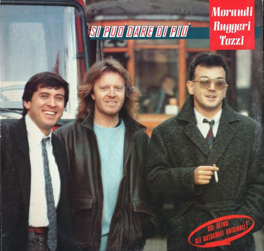 Gianni Morandi - Enrico Ruggeri - Umberto Tozzi : Si Può Dare Di Più (12", S/Sided)