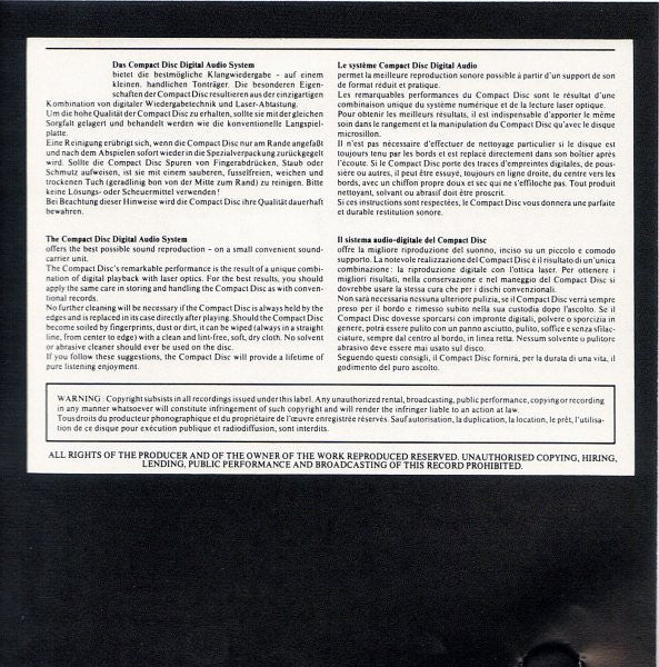 Véronique Sanson : Vancouver (CD, Album, RE)