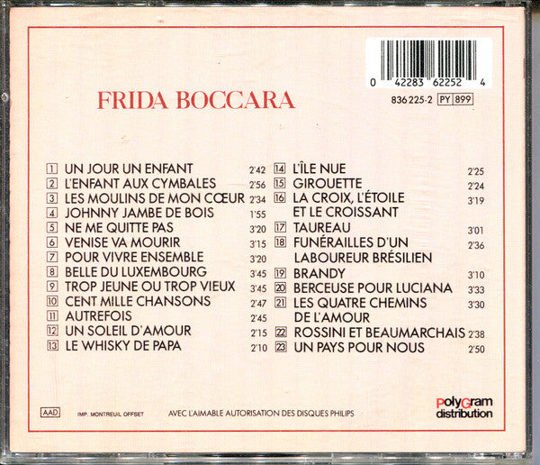 Frida Boccara : Frida Boccara (CD, Comp)