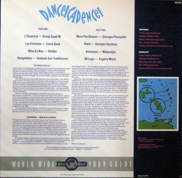 Various : Dance! Cadence! (LP, Comp)