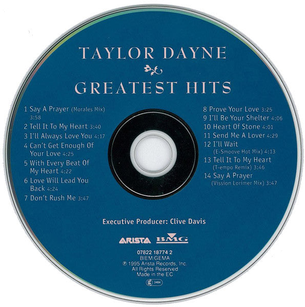 Taylor Dayne : Greatest Hits (CD, Comp)