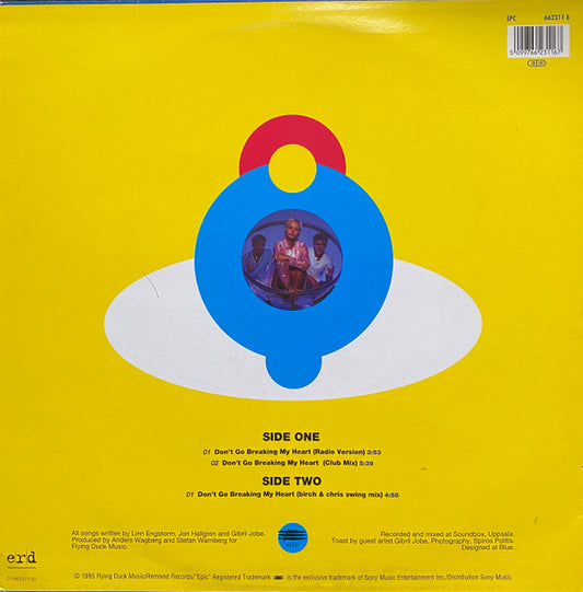 Sonic Dream Collective : Don't Go Breaking My Heart (12")