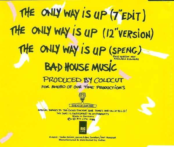 Yazz And The Plastic Population : The Only Way Is Up (CD, Maxi)