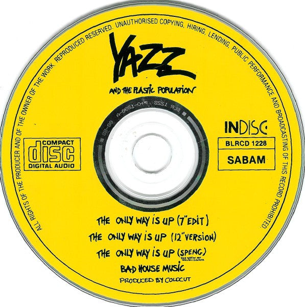 Yazz And The Plastic Population : The Only Way Is Up (CD, Maxi)