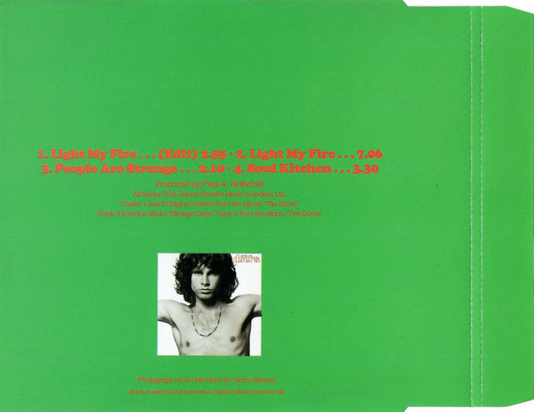The Doors : Light My Fire (CD, Single)