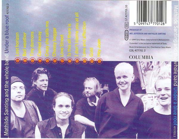 Mathilde Santing And The Whole Band : Under A Blue Roof (CD, Album)