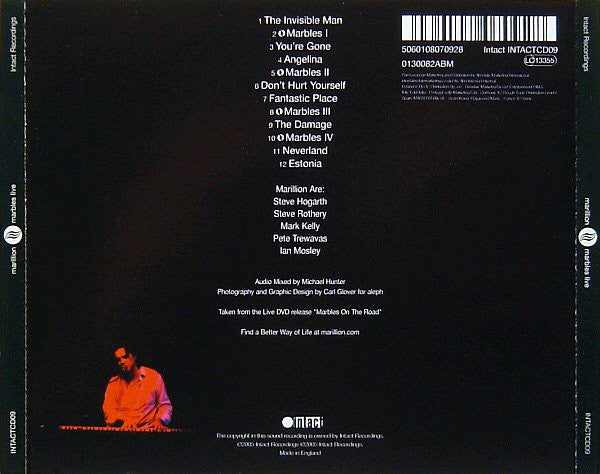 Marillion : Marbles Live (CD, Album)