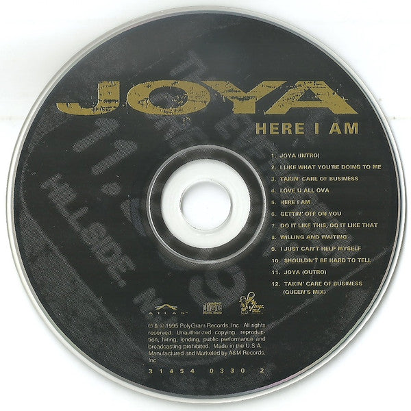Joya : Here I Am (CD, Album)