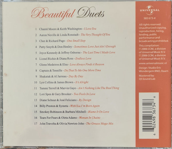Various : Beautiful Duets (CD, Comp)