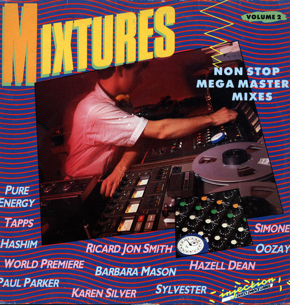 Various : Mixtures Volume 2 (Non Stop Mega Master Mixes) (LP, Comp, Mixed)