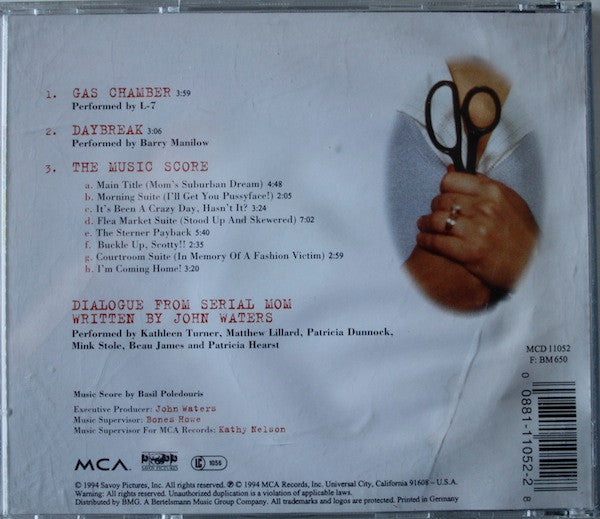 Basil Poledouris : Serial Mom (Music From The Original Motion Picture Soundtrack) (CD, Album)