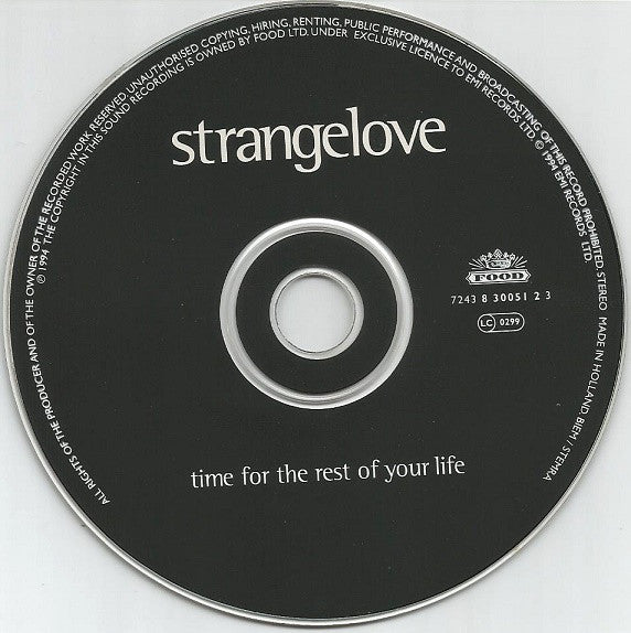 Strangelove : Time For The Rest Of Your Life (CD, Album)