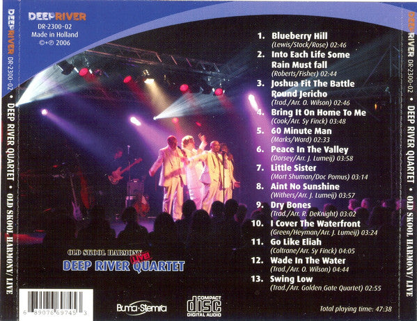 Deep River Quartet : Old Skool Harmony / Live (CD)
